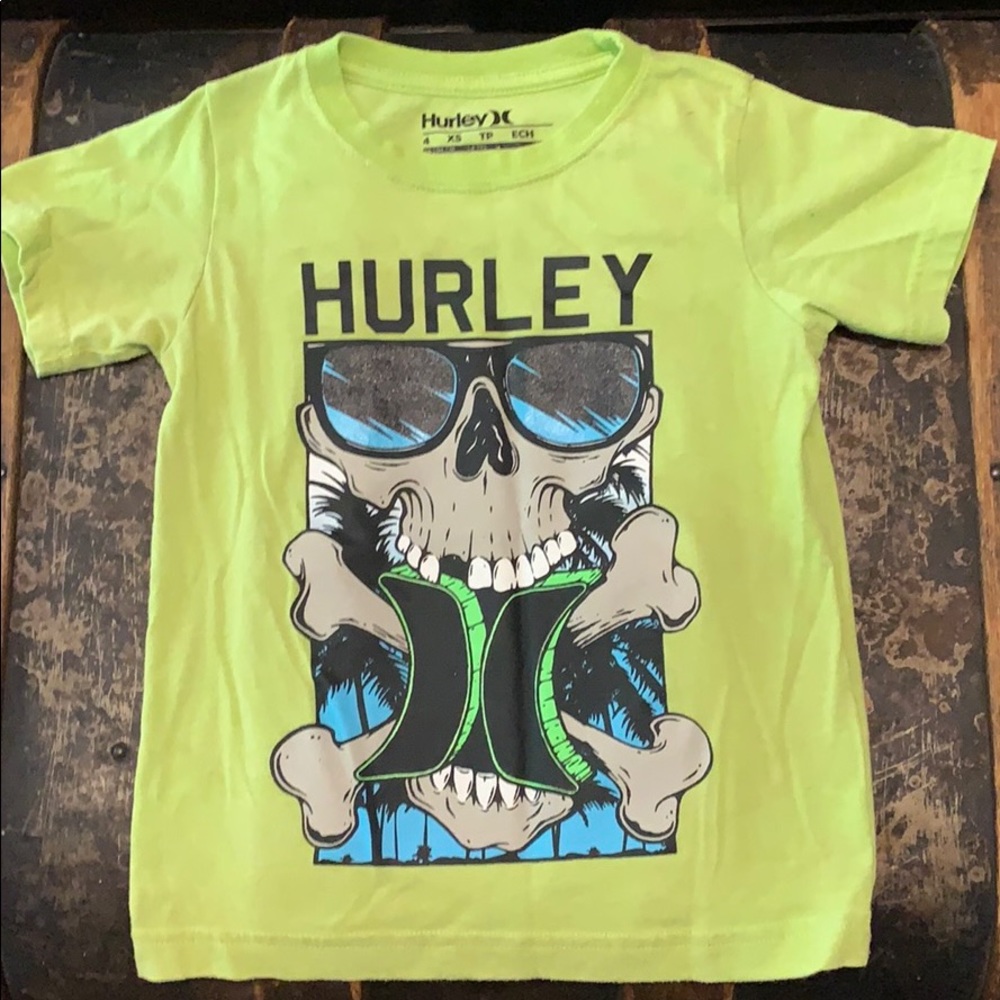 Hurley skull 4t tee